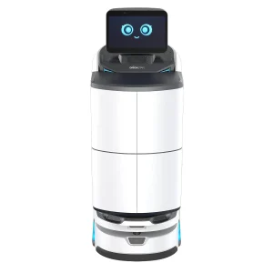 Robot de livraison sécurisée OrionStar LuckiBot Pro Autodoor — Bonobot Toulouse